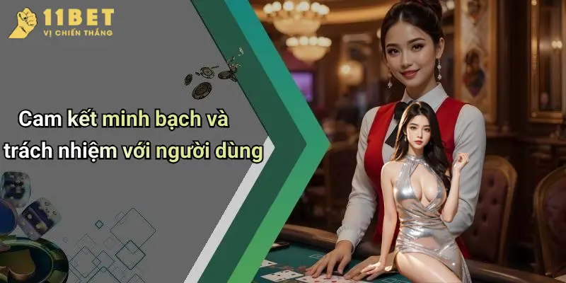 Cam kết minh bạch và trách nhiệm với người dùng